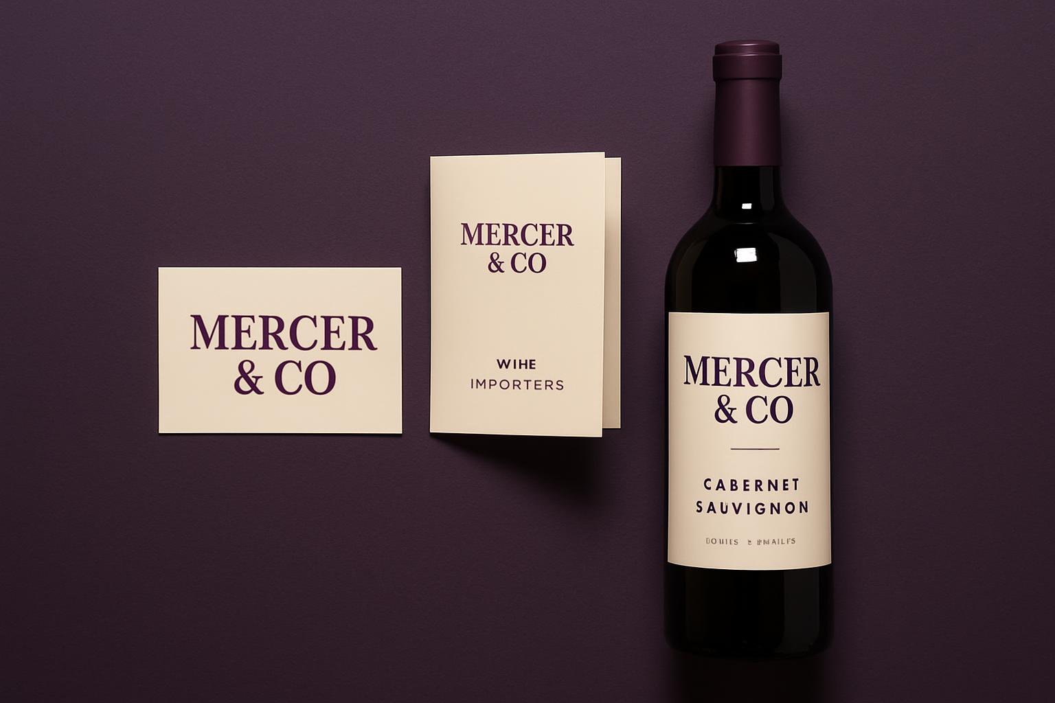 Mercer and Co brand identity