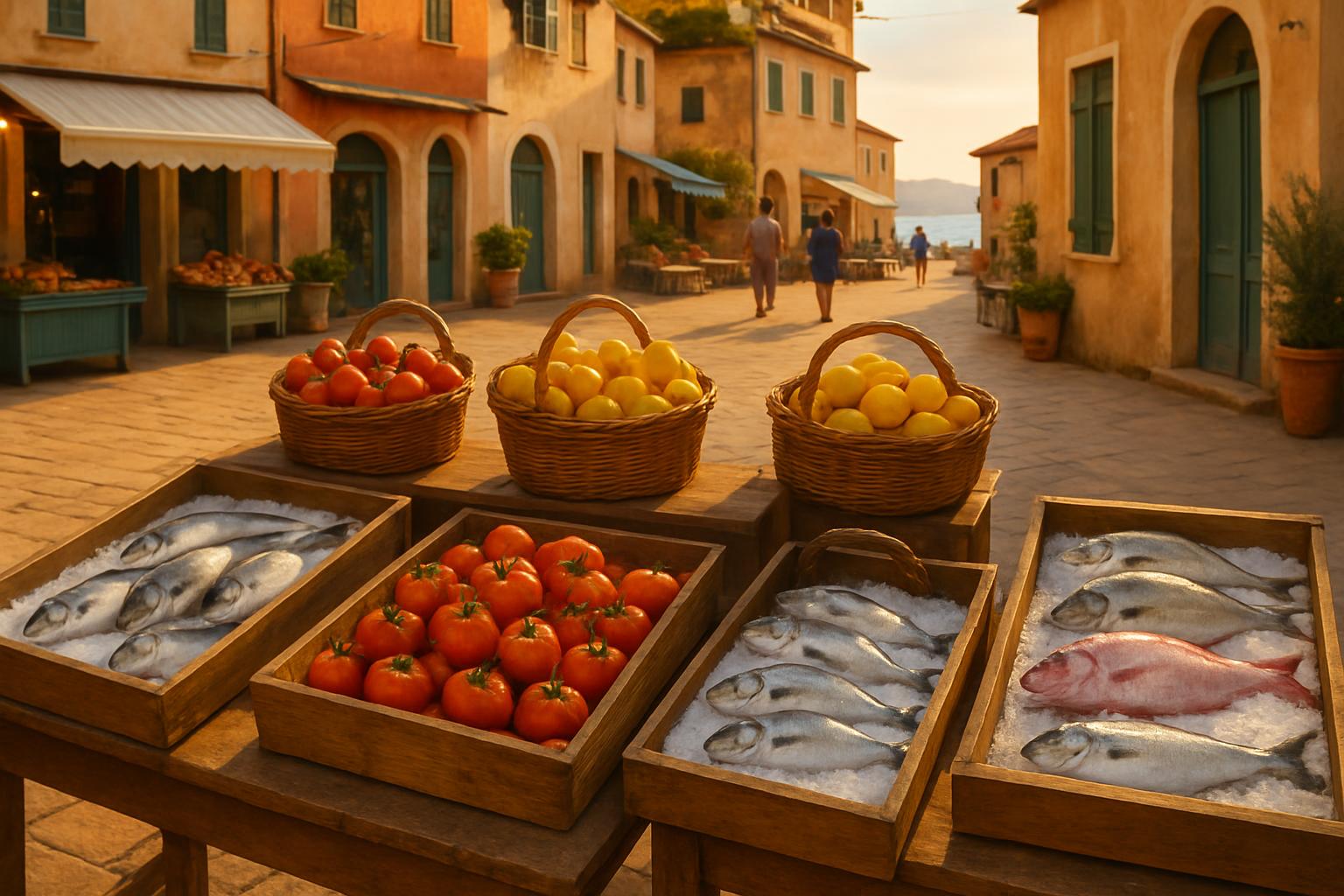 Market with the chef