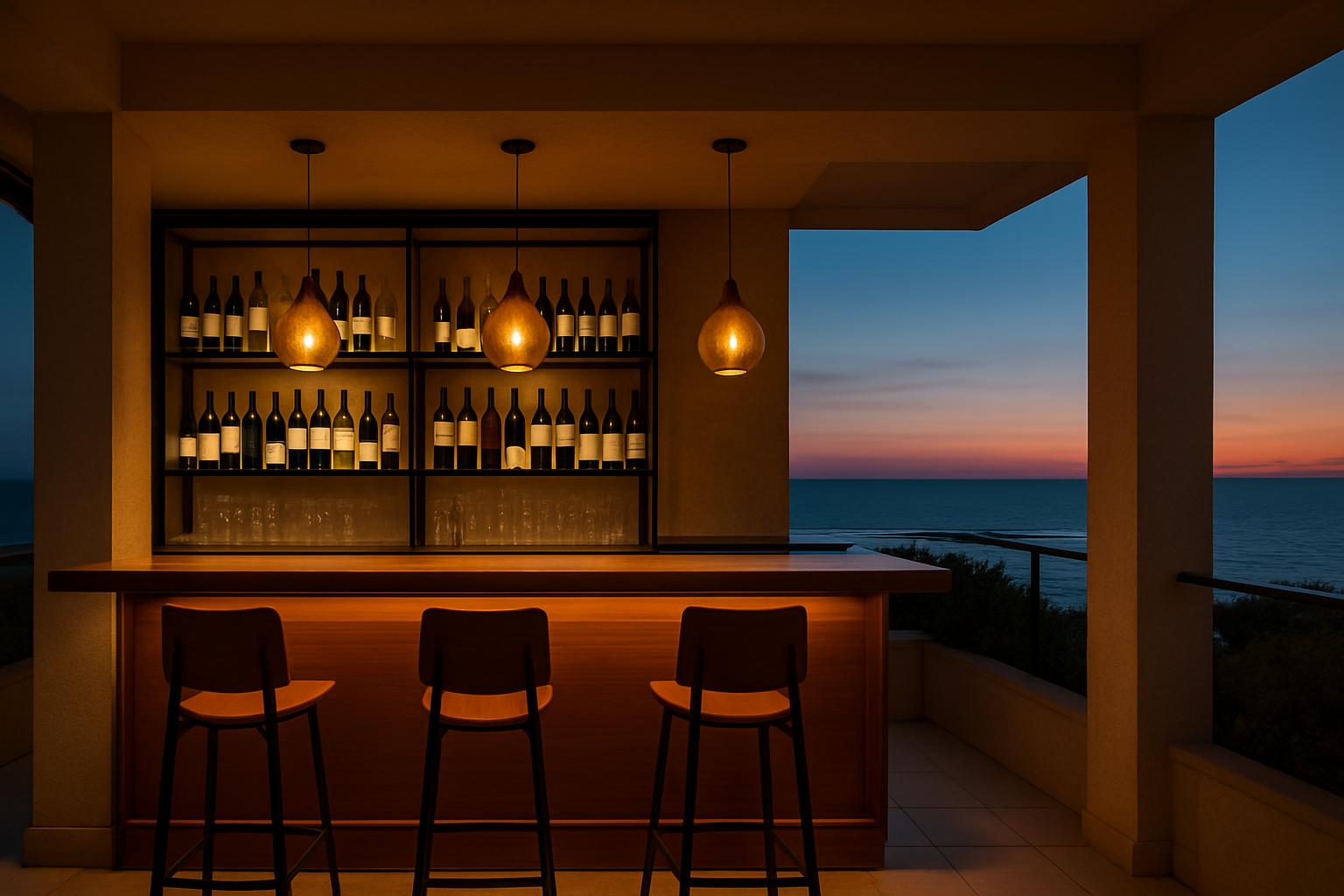 The terrace bar